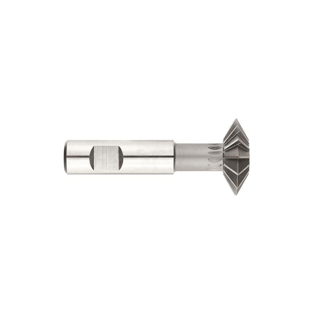 Keo 924-000-005 Double Angle Milling Cutter 60 &deg, 1" Cut Dia, 5/16" Cut Width, 1/2" Shank Dia, High Speed Steel