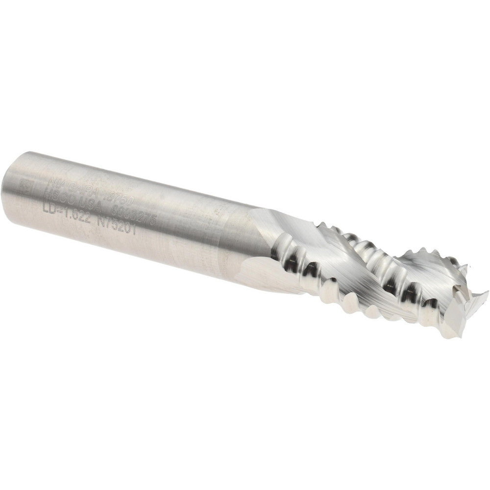 Seco 17014581 Roughing End Mill 3/8" Dia, 3 Flutes, Single End, Cobalt