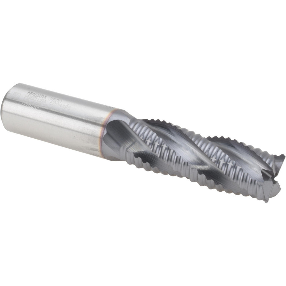 Seco 17015187 Roughing End Mill 3/4" Dia, 4 Flutes, Single End, Cobalt