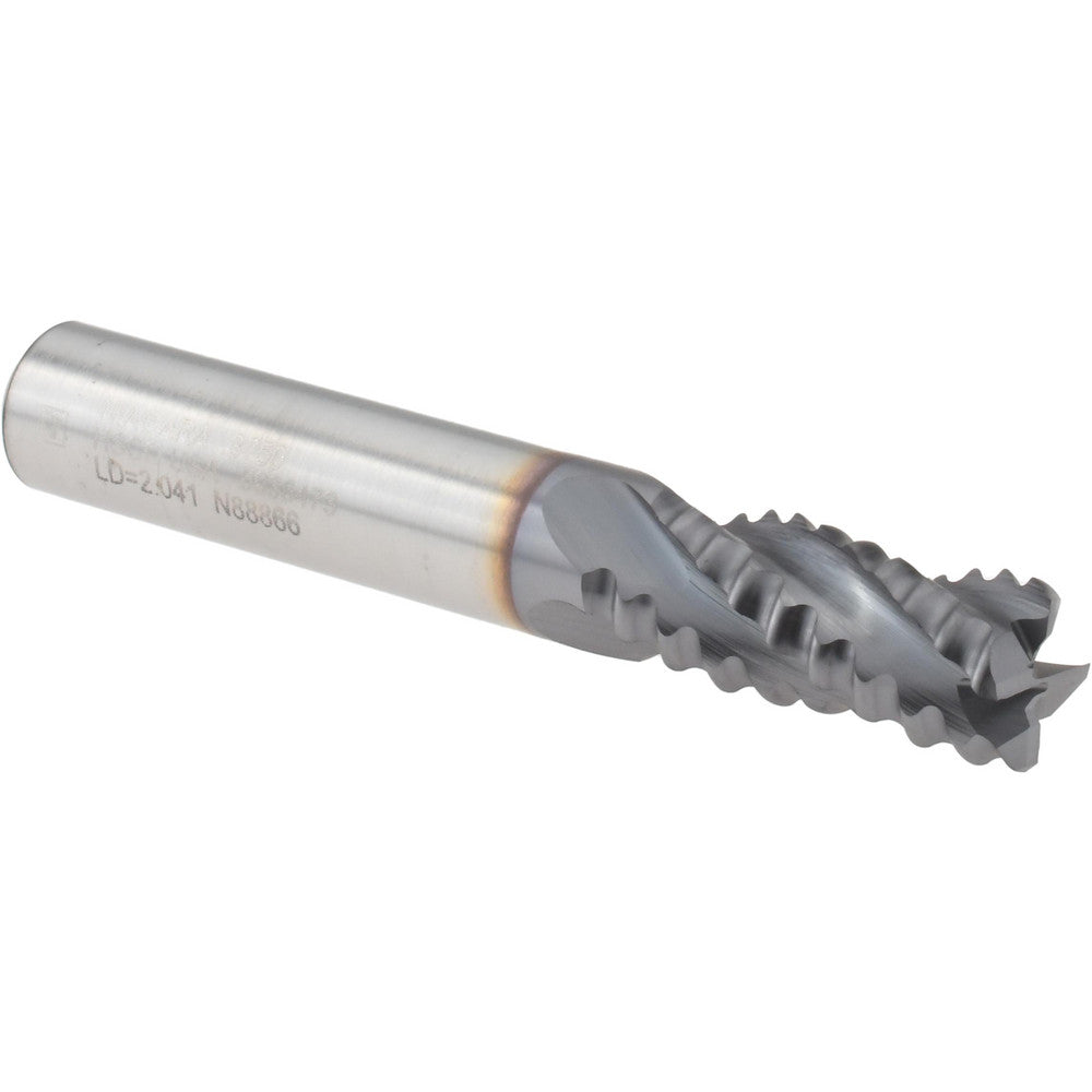 Seco 17016581 Roughing End Mill 3/8" Dia, 4 Flutes, Single End, Cobalt