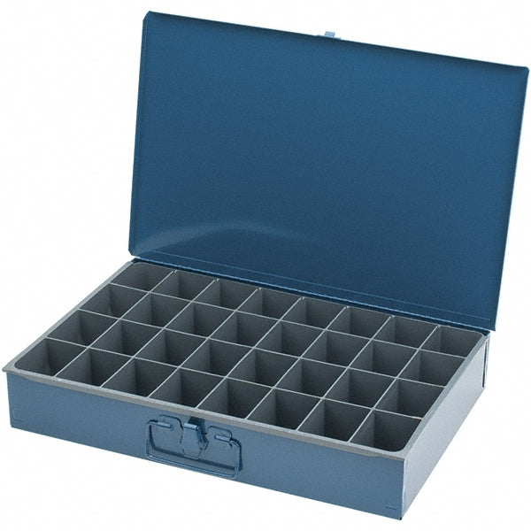 Durham 107-04-CLASSC Small Parts Storage Box 32 Compartments, 18.31" OAW, 12.43 OAD, 3.06 OAH