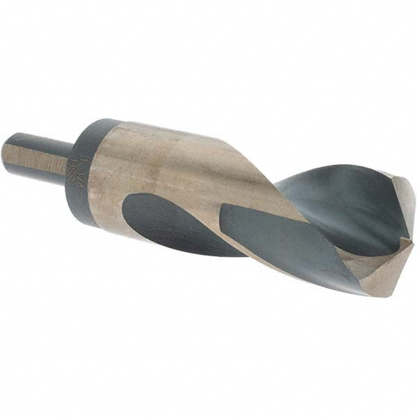 Rocky Mountain Twist Corporati 95008764 Mechanics Drill Bit 1-1/4" Dia, 118 &deg Point, High Speed Steel, Weldon Shank, Split Point