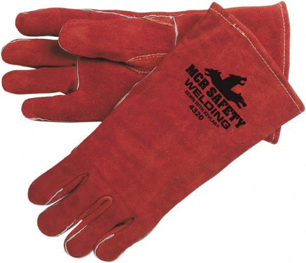 MCR Safety 4320 Welding Gloves Memphis® Size X-Large, Leather, Pair, for Stick