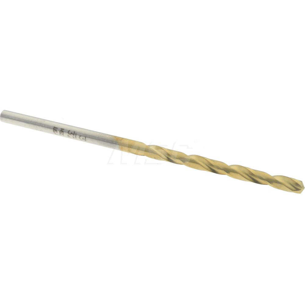 Norseman Drill & Tool 97870 Jobber Length Drill Bit 3/32" (0.0938) Dia, 135 deg, HSS