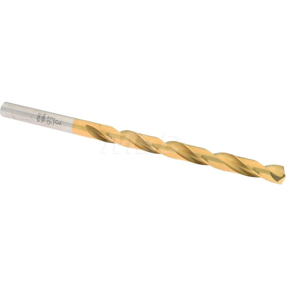 Norseman Drill & Tool 97810 Jobber Length Drill Bit 3/16" (0.1875) Dia, 135 deg, HSS