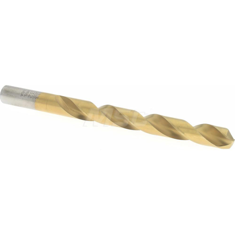 Norseman Drill & Tool 97670 Jobber Length Drill Bit 13/32" (0.4062) Dia, 135 deg, HSS