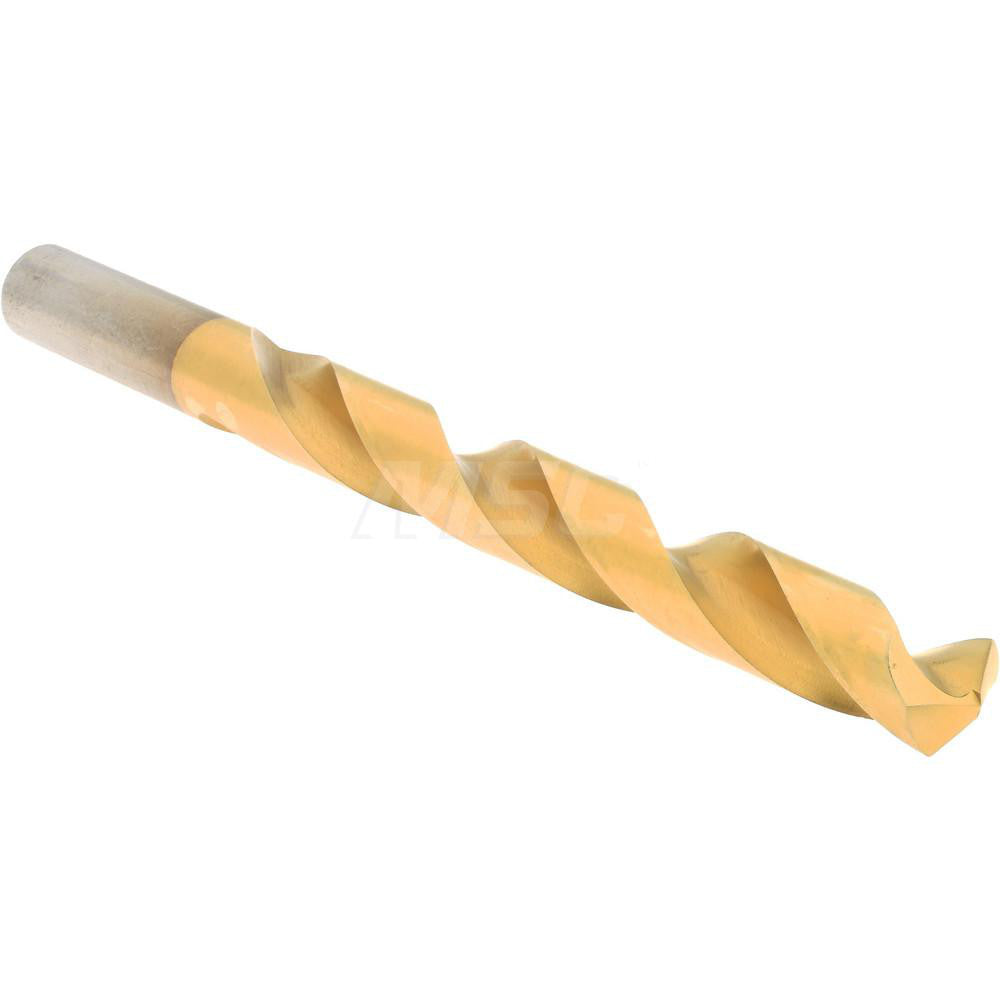 Norseman Drill & Tool 97610 Jobber Length Drill Bit 1/2" (0.5000) Dia, 135 deg, HSS