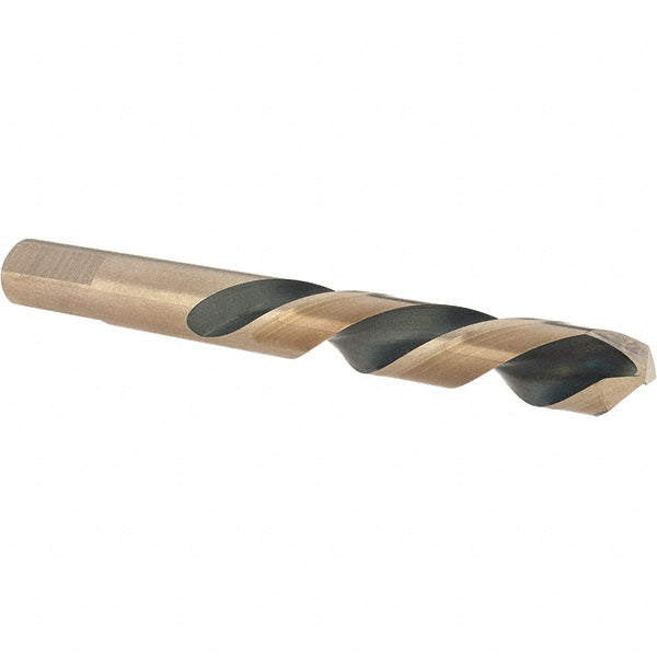 Norseman Drill & Tool 93042 Mechanics Drill Bit 7/16" Dia, 135 &deg Point, High Speed Steel, Weldon Shank, Split Point