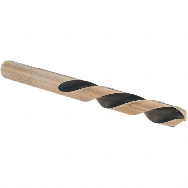 Norseman Drill & Tool 93022 Mechanics Drill Bit 13/32" Dia, 135 &deg Point, High Speed Steel, Weldon Shank, Split Point
