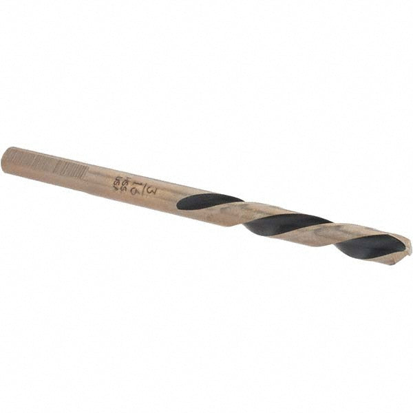 Norseman Drill & Tool 92882 Mechanics Drill Bit 3/16" Dia, 135 &deg Point, High Speed Steel, Straight-Cylindrical Shank, Split Point