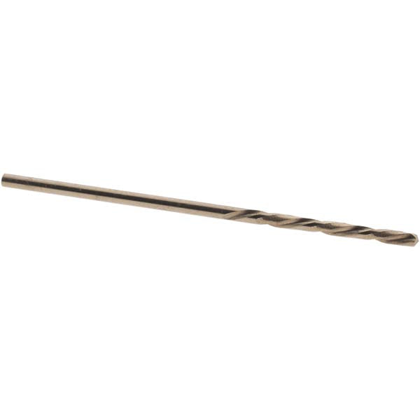 Norseman Drill & Tool 92802 Mechanics Drill Bit 1/16" Dia, 135 &deg Point, High Speed Steel, Straight-Cylindrical Shank, Split Point