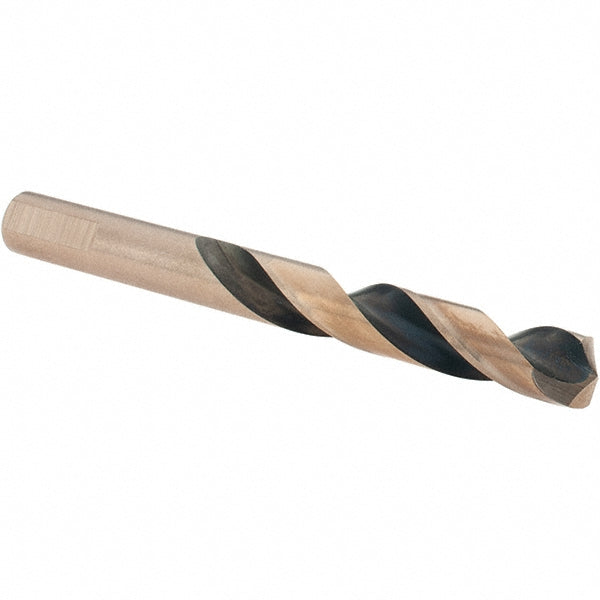 Barnes Distribution D20924-1 Mechanics Drill Bit 7/16" Dia, 135 &deg Point, High Speed Steel, Weldon Shank, Split Point