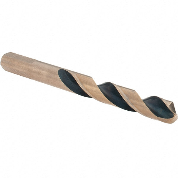 Rocky Mountain Twist Corporati 95008723-1 Mechanics Drill Bit 27/64" Dia, 135 &deg Point, High Speed Steel, Weldon Shank, Split Point