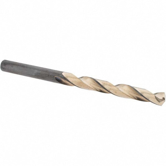 Barnes Distribution D20909-1 Mechanics Drill Bit 13/64" Dia, 135 &deg Point, High Speed Steel, Straight-Cylindrical Shank, Split Point