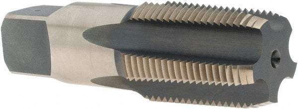 Morse Cutting Tool - Berkshire BDNA-20654 Standard Pipe Tap 3/4-14, NPT, 5 Flutes, High Speed Steel, Oxide & Gold Finish