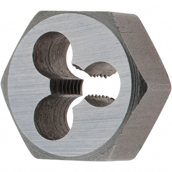 Value Collection 765-8-3 Hex Rethreading Die #8-36, Right Hand, Carbon Steel