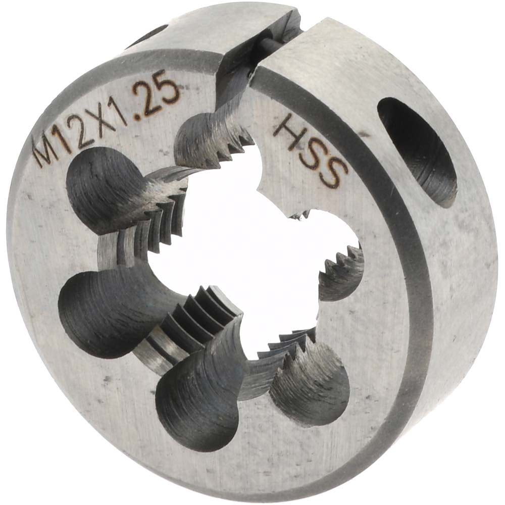 Import 20490 Round Die M12 x 1.25, 1" OD, High Speed Steel