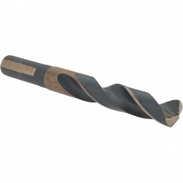 Rocky Mountain Twist Co. 95008731 Mechanics Drill Bit 35/64" Dia, 135 &deg Point, High Speed Steel, Weldon Shank, Split Point