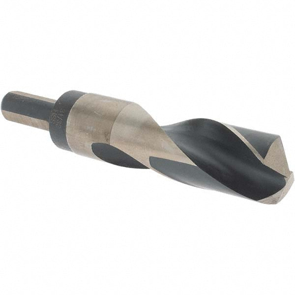 Rocky Mountain Twist Co. 95008758 Mechanics Drill Bit 31/32" Dia, 135 &deg Point, High Speed Steel, Weldon Shank, Split Point