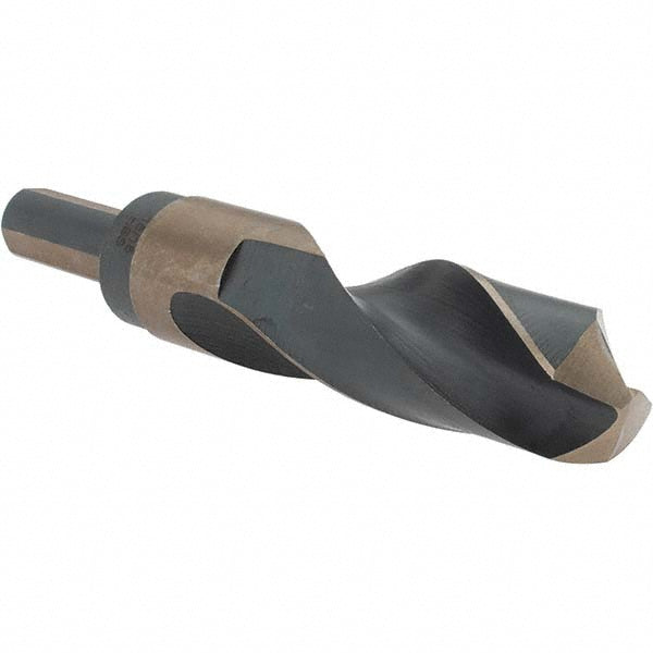 Rocky Mountain Twist Co. 95008756 Mechanics Drill Bit 15/16" Dia, 135 &deg Point, High Speed Steel, Weldon Shank, Split Point