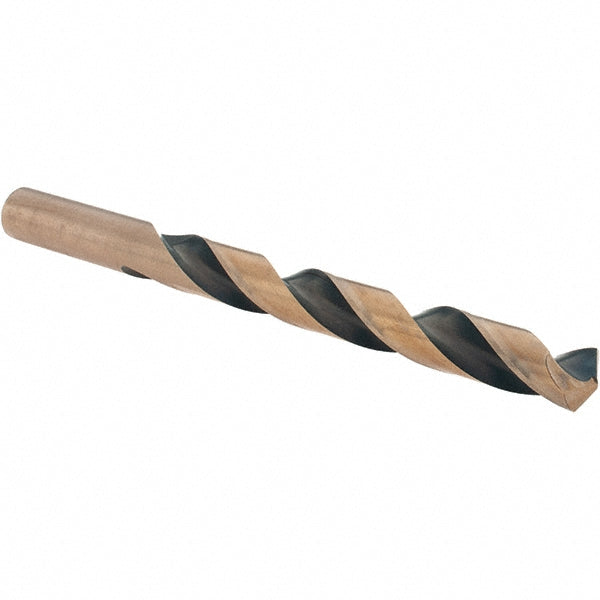 Norseman Drill & Tool 49970 Mechanics Drill Bit 12.5 mm Dia, 135 &deg Point, High Speed Steel, Straight-Cylindrical Shank, Split Point