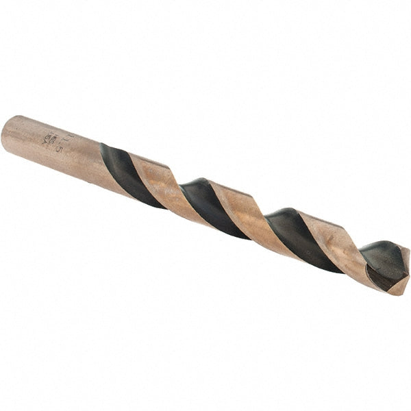 Norseman Drill & Tool 49930 Mechanics Drill Bit 11.5 mm Dia, 135 &deg Point, High Speed Steel, Straight-Cylindrical Shank, Split Point