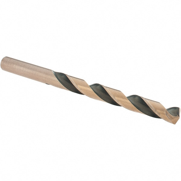 Norseman Drill & Tool 49670 Mechanics Drill Bit 8 mm Dia, 135 &deg Point, High Speed Steel, Straight-Cylindrical Shank, Split Point