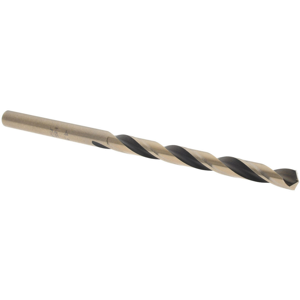 Norseman Drill & Tool 20530 Mechanics Drill Bit 4.5 mm Dia, 135 &deg Point, High Speed Steel, Straight-Cylindrical Shank, Split Point