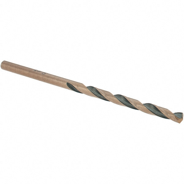 Norseman Drill & Tool 20527 Mechanics Drill Bit 3 mm Dia, 135 &deg Point, High Speed Steel, Straight-Cylindrical Shank, Split Point