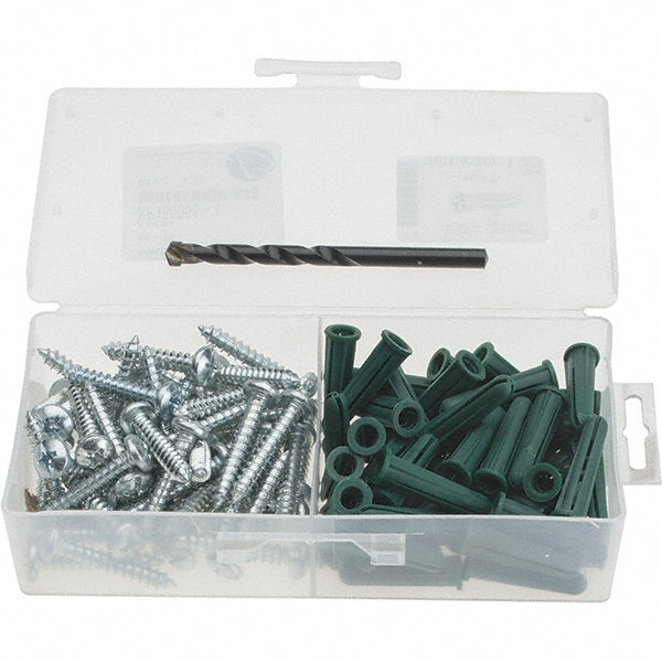 Value Collection TPB1416CDBOX 5/16" Diam x 1-1/2" OAL, #14 to #16 Screw, Plastic Plug Drywall & Hollow Wall Anchor