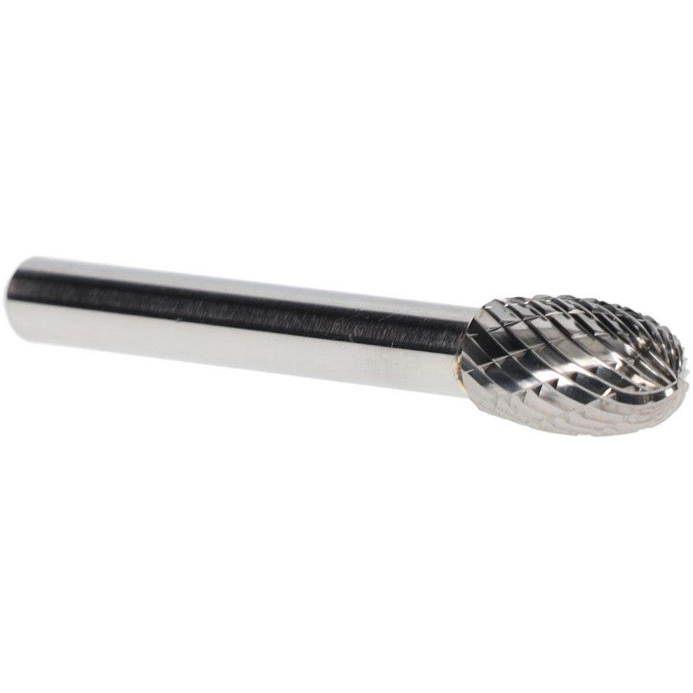 Mastercut Tool Corp. SE-3DC-CCS2A Abrasive Burr SE-3DC-CCS2A, 3/8" Cut Dia, Oval, Double Cut