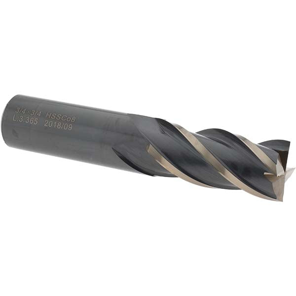 Value Collection -20550-12 Square End Mill 3/4" Dia, 1-5/8" LOC, 4 Flutes, High Speed Steel