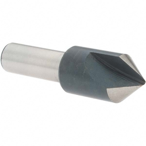 Value Collection 28606 Countersink 3/4" Head Dia, 82.00 deg Included Angle, 1 Flute, High-Speed Steel, Right Hand Cut