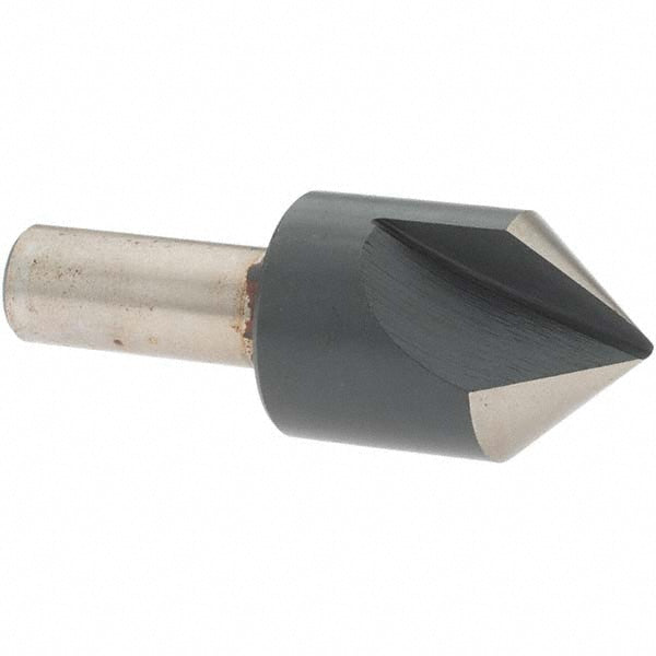 Value Collection 28608 Countersink 1" Head Dia, 82.00 deg Included Angle, 1 Flute, High-Speed Steel, Right Hand Cut