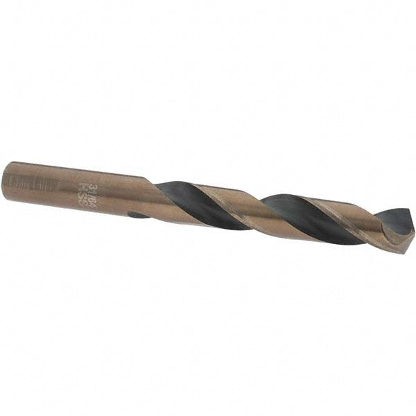 Import BDNA--20927-1 Mechanics Drill Bit 31/64" Dia, 135 &deg Point, High Speed Steel, Weldon Shank, Split Point