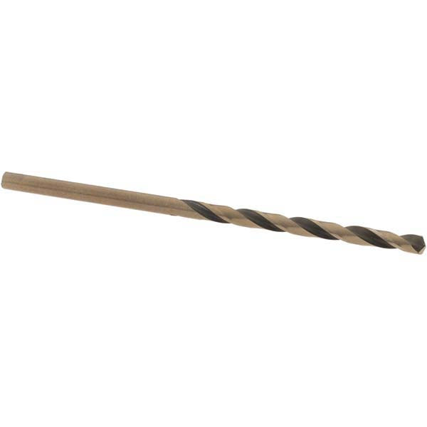 Norseman Drill & Tool 49120 Mechanics Drill Bit 2.5 mm Dia, 135 &deg Point, High Speed Steel, Straight-Cylindrical Shank, Split Point