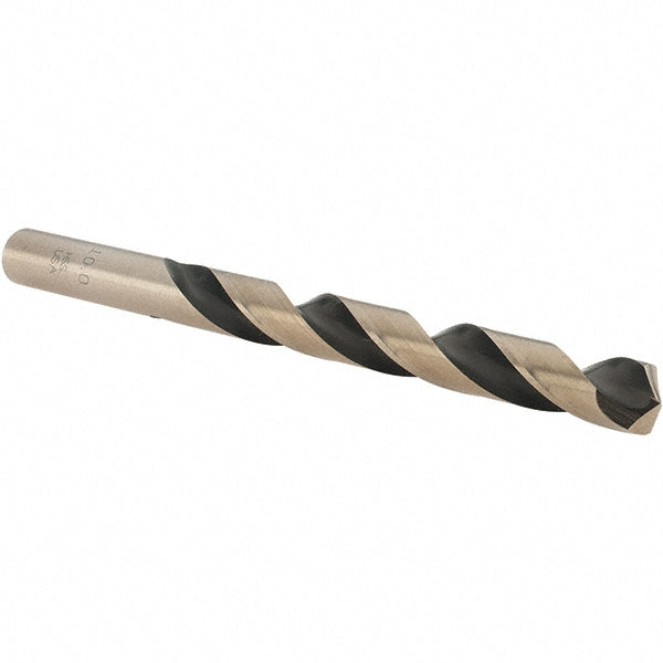 Norseman Drill & Tool 49870 Mechanics Drill Bit 10 mm Dia, 135 &deg Point, High Speed Steel, Straight-Cylindrical Shank, Split Point