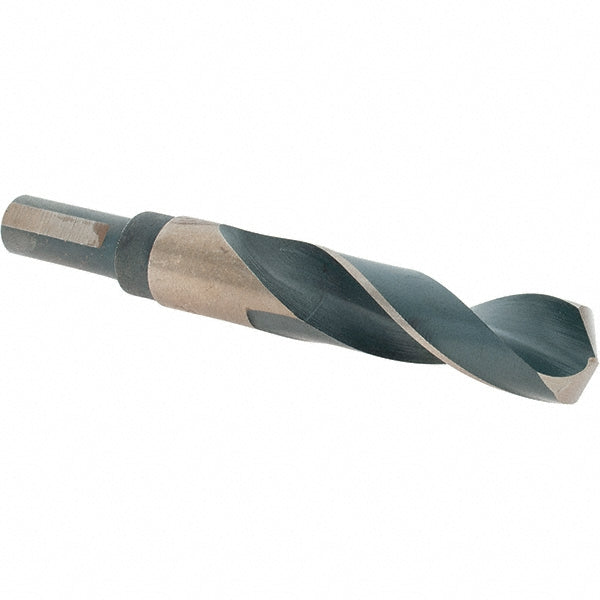 Rocky Mountain Twist Corporati 95008742 Mechanics Drill Bit 23/32" Dia, 135 &deg Point, High Speed Steel, Weldon Shank, Split Point
