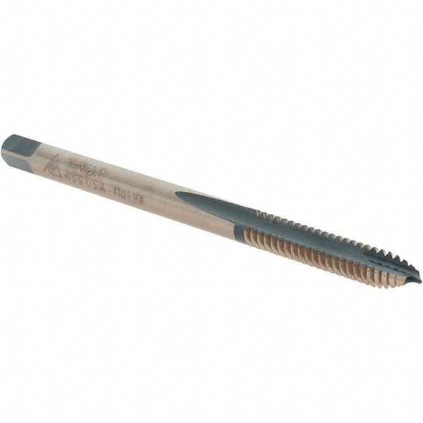 Morse Cutting Tool - Berkshire BDNA-20612 Spiral Point Tap #6-32 UNC, 2 Flutes, Plug, High Speed Steel, Bright Finish