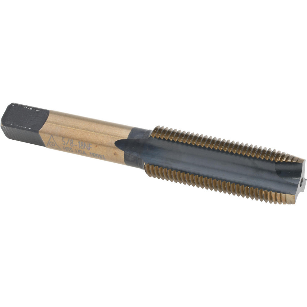 Morse Cutting Tool - Berkshire BDNA-20347 Spiral Point Tap 5/8-18 UNF, 3 Flutes, Plug Chamfer, HSS, Bright/Uncoated Coated