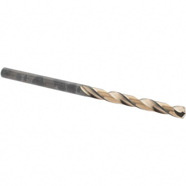 Rocky Mountain Twist Co. 95008705-1 Mechanics Drill Bit 9/64" Dia, 135 &deg Point, High Speed Steel, Straight-Cylindrical Shank, Split Point