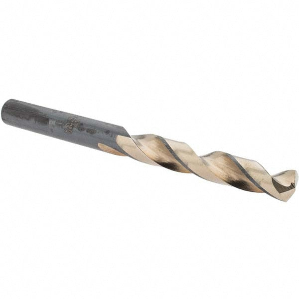 Barnes Distribution D20916-1 Mechanics Drill Bit 5/16" Dia, 135 &deg Point, High Speed Steel, Weldon Shank, Split Point