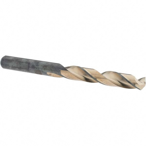 Rocky Mountain Twist Corporati 95008721-1 Mechanics Drill Bit 25/64" Dia, 135 &deg Point, High Speed Steel, Weldon Shank, Split Point
