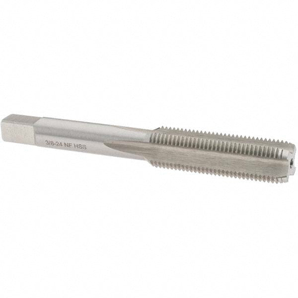 Import BDNA-22595 Hand STI Tap 3/8-24 UNF, H2, 4 Flutes, Plug Chamfer