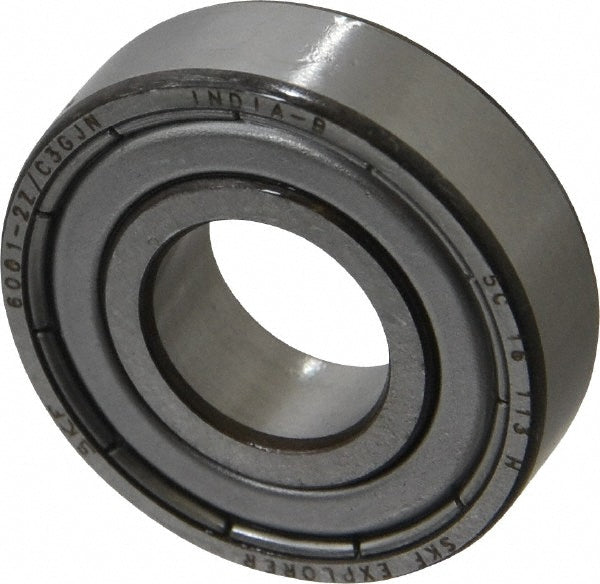 SKF 6001 2ZJEM Deep Groove Ball Bearing 28 mm OD, Double Shield