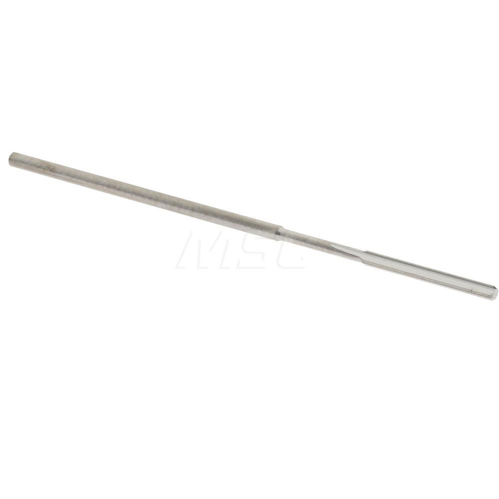 Hertel 45674397 Chucking Reamer 0.0425" Dia, 1-1/2" OAL, 3/8" Flute Length, Straight Flute, Straight-Cylindrical Shank, Solid Carbide