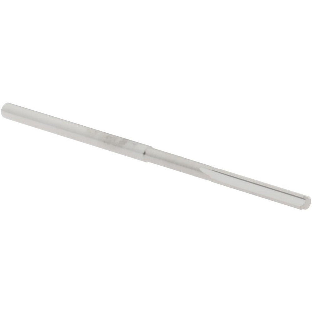 Hertel 45674538 Chucking Reamer 0.0775" Dia, 1-3/4" OAL, 1/2" Flute Length, Straight Flute, Straight-Cylindrical Shank, Solid Carbide