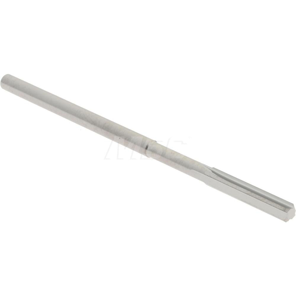 Hertel 45674561 Chucking Reamer 0.0885" Dia, 2" OAL, 1/2" Flute Length, Straight Flute, Straight-Cylindrical Shank, Solid Carbide
