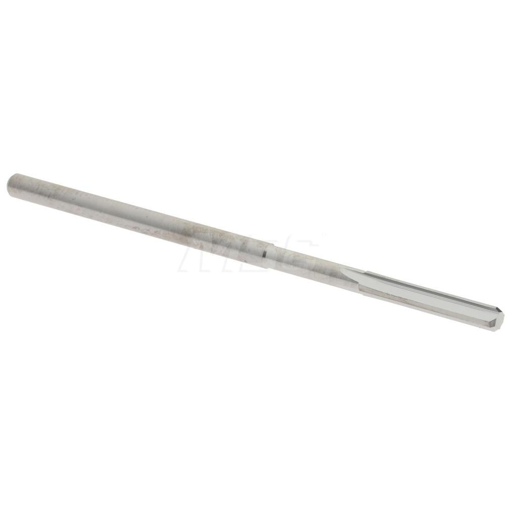 Hertel 45674587 Chucking Reamer 0.0915" Dia, 2" OAL, 1/2" Flute Length, Straight Flute, Straight-Cylindrical Shank, Solid Carbide