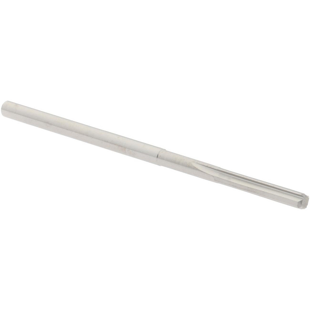 Hertel 45674603 Chucking Reamer 0.0925" Dia, 2" OAL, 1/2" Flute Length, Straight Flute, Straight-Cylindrical Shank, Solid Carbide